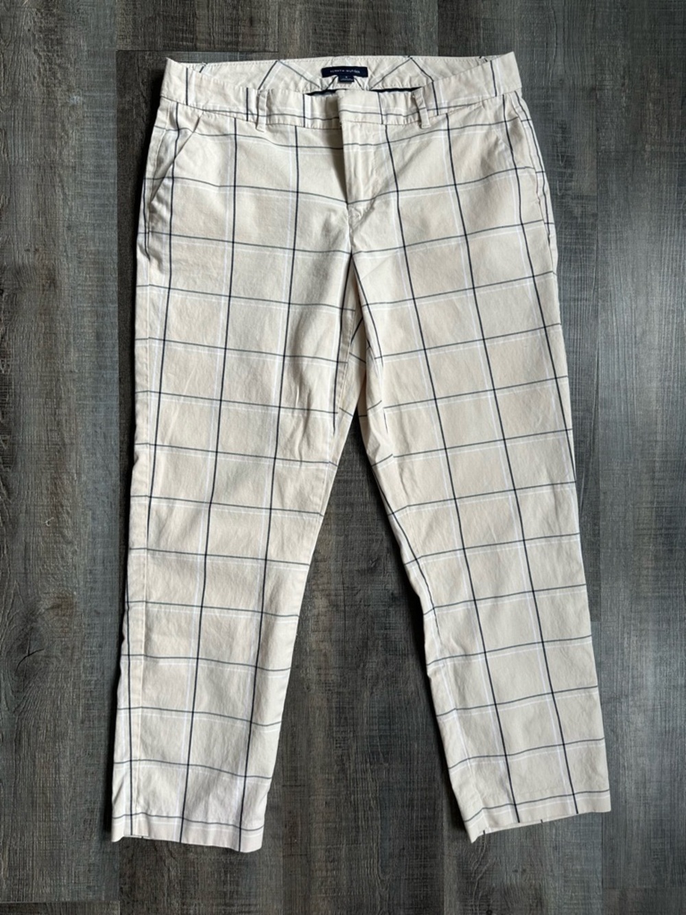 Tommy Hilfiger Plaid Cropped Capri Dress Pants Size 4
